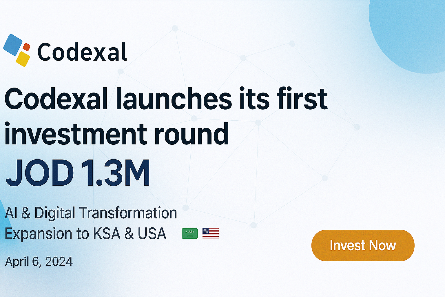 Codexal Launches Its First Investment Round (JOD 1.3M)